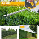 Hedge Trimmer Compatible for Dewalt 20V 60V DCB206 DCB609，Cordless Electric Hedge Trimmer with 1600RPM Brushless Motor, 22'' Dual-Action Blade with 3/5'' Cutting Capacity (NO Battery) by GreenHaven Gardens