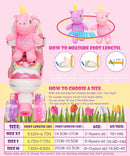 Unicorn Doll Kids Toddler Roller Skates for Girls,WESKIFAN Quad Skating Shoes with Shiny Light up Wheels&Adjustable Sizes Beginners rollerskates for Birthday Xmas Gifts,Patines para Niñas Niños by TinyTreasures Baby Boutique