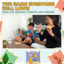 Family Card Game - Fun Game for Kids, Families, Teens, and Adults. Easy, Fast-paced. 2-6 Players Ages 5+. Birthday Gifts, Parties, Game Night, Travel, Camping, Stocking Stuffers. by TinyTreasures Baby Boutique