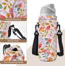 AUPET Water Bottle Bag Carrier,24oz/32oz Insulated Neoprene bottle Sling Holder Case Pouch Cover for 1000ML/750ML Bottles with Shoulder Strap for walking by TinyTreasures Baby Boutique