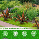 DIY Metal Agave Plant Art Yard Tequila Art Sculpture, Tequila Rustic Garden Sculpture Statue Outdoor Decor,Agave Metal Plants for Yard, Garden Lawn Ornaments (12 Leaves -Green) by GreenHaven Gardens