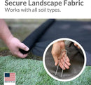 Pinnacle Mercantile USA Made 50 Pack Garden Landscape Staples Weed Barrier Fabric Stakes Galvanized 6 inch Pins Anti Rust Sod Staple 11 Gauge Steel by CozyNest Decor