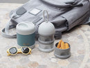 Beaba Stainless Steel Insulated Food Jar 10 oz, Kids Thermos, Lunch Containers, Leakproof, Wide Opening, Suitable for Hot and Cold Foods (Eucalyptus) by TinyTreasures Baby Boutique
