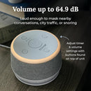 Yogasleep Dohm Nova White Noise Sound Machine, Better Sleep for Babies & Adults. Includes Night Light, 10 Fan Speeds & Calming Pink Noise for Louder Noise Masking. Noise Canceling for Office Privacy. by TinyTreasures Baby Boutique