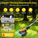 Cordless Weed Wacker for Dewalt 20V Battery, 4 in 1 Weed Eater Battery Powered, 1300W Lightweight Cordless Weed Wacker, Brush Cutter for Lawn, Yard and Bush Trimming (No Battery) by GreenHaven Gardens