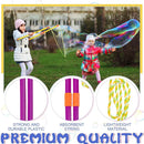 Lenwen 16 Pcs Giant Bubble Wands Kit Big Maker Toy Large Gigantic Bubble Wands with Refill and Tray for Summer School Birthday Outdoor Playtime Fun Activity Party Favors(Classic) by TinyTreasures Baby Boutique