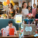 SHLINCO Thank You Gifts for Female Teachers, Suitable for Kindergarten, Primary and Junior High School Classroom Souvenirs, Fingerprint Art Canvas DIY, Year-end Gifts for Class Teachers by TinyTreasures Baby Boutique