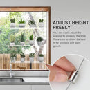 3-Tier Hanging Clear Plant Shelves for Windows, Acrylic Window Wall Plant Stand Shelf for Kitchen Indoor Gardens, Flower, Succulents, Herb, Seedling Organization, and Pots Display, 16 Inch per Tier by GreenHaven Gardens