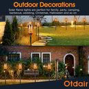 Otdair Solar Torch Lights with Flickering Flame, 12LED Tiki Torch Solar Lights Outdoor, IP65 Waterproof Mini Solar Torch Light Auto On/Off for Garden, Patio, Yard, Pathway, 8 Packs by GreenHaven Gardens
