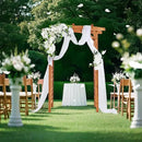 Solid Fir Wooden Garden Arch Premium Outdoor Trellis for Climbing Plants, 83.12”H×59”W×29.75’’D, Also can be Used for Wedding and Party Decoration by GreenHaven Gardens