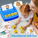Educational Toys for 3 4 5 Year Old Boys Gift, Matching Letter Game Preschool ABC Learning Toys for Kids Ages 4-8 Years, Christmas Birthday Gifts for 3-6 Year Old Boys Toddler Toys Age 2-4 by TinyTreasures Baby Boutique