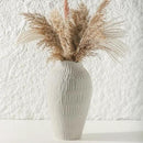 Ceramic Vase for Home Decor,11.6 Inch Flower Vases,Decorative Blue Vase for Pampas Grass,Modern Art Texture Vases for Home Entryway Living Room Dining Table Farmhouse Office Decor(Grey) by GreenHaven Gardens