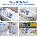Baby Bath Seat for Babies 6 Months & up Non-Slip Toddler Bath Seats for Sitting Up Infant Bathtub Chair with Suction Cups and Soft Cushion for Baby Shower Tub Seat by TinyTreasures Baby Boutique