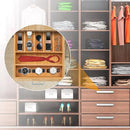 Bellsal Bamboo Silverware Drawer Organizer, Kitchen Utensil Drawer Organizers, 12"x15.7" Utensils Holder Cutlery Tray with Grooved Drawer Dividers for Kitchen Flatware Bedroom Office(7 Slot, Natural) by CozyNest Decor