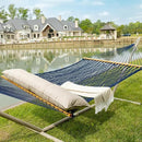 Original Pawleys Island Large Navy DURACORD Rope Hammock with Extension Chains & Tree Hooks, Handcrafted in The USA, 450 LB Weight Capacity, 13 ft. x 55 in. by GreenHaven Gardens