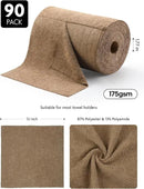Fantasticlean Microfiber Cleaning Cloth Roll -90 Pack, Tear Away Microfiber Towels, 12" x 12", Reusable, Washable, Scratch Free, Ultra Absorbent Dish Rags for Car, Home, Garage or Shop (Tan) by CozyNest Decor