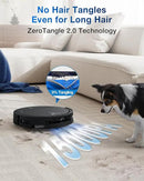 ECOVACS DEEBOT T50 PRO Omni Robot Vacuum and Mop, 3.19” Ultra-Slim, 15,000Pa Suction, ZeroTangle 2.0, TruEdge Edge Cleaning, AIVI 3D Obstacle Avoidance, Auto Mop Wash & Dry, Self-Emptying by CozyNest Decor