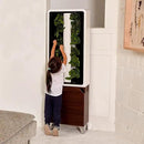 Just Vertical EVE Indoor Hydroponic Garden | Modern Furniture-Style Vertical Planter | Grow 12 Fresh Herbs & Vegetables Year-Round | Self-Watering, Energy-Efficient LED, Compact Design by GreenHaven Gardens