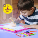 Dan&Darci Light Up Tracing Pad for Kids - Arts & Crafts Writing Drawing Tracer Board, Craft Kit for Girls & Boys Ages 6-12 - Birthday Toys Gifts Ideas for Girl or Boy 6+ Year Old Gift Toy - 6 7 8 9 10 by TinyTreasures Baby Boutique