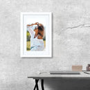 VCK Poster Frames 20x30 White 3 Pack, Solid Wood Picture Frames for Wall Mounting Hanging Art and Puzzle Frame by CozyNest Decor