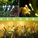 Solar Lights Outdoor Waterproof Upgraded Outdoor Solar Lights for Yard Patio Garden Decor, Solar Lights for Outside Gardening Supplies, Water Droplets Garden Lights Solar Powered Outdoor (2 Pack) by GreenHaven Gardens