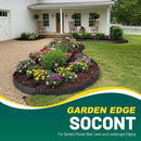 Corrugated Metal Garden Edging, 6"×20Ft Durable Landscape Border for Garden, Lawn, Flower Beds and Paver Edging (Black) by GreenHaven Gardens