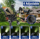 Solar Lights Outdoor Waterproof IP68, 360° Adjustable 4 Modes Solar Powered Spot Lights for Yard Garden Landscape, Bright Led Flood Lightings for Outside Wall Tree House Pathway (Cold White/2 Pack) by GreenHaven Gardens