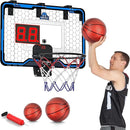 HopeRock Large Indoor Basketball Hoop for Kids Teens Adults, 24 X 16 Inch Over The Door Basketball Hoops with Electronic Scoreboard, Basketball Toys Birthday Gifts for Boys Girls by TinyTreasures Baby Boutique