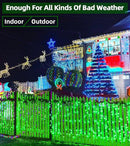 750 LED 246FT Christmas Lights Outdoor, Super Long Waterproof Christmas String Lights with 8 Modes, Christmas Tree Lights with Timer Memory for Fence Garden Xmas Wedding Party DecorGreen by GreenHaven Gardens