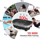 soges Vibration Plate Exercise Machine, Vibrating Exercise Equipment for Whole Body, Vibrate Plate for Home Fitness Workout, Weight Loss, Training by CozyNest Decor