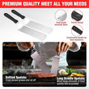 128 PCS Griddle Accessories Kit - Premium Flat Top Grill Accessories Set for Blackstone & Camp Chef, Stainless Steel BBQ Tool Utensils Gift Grilling Set for Lover Outdoor Men Women dad by GreenHaven Gardens
