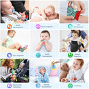 Wrist Rattles Foot Finder Rattle Sock Baby Toy, Hanging Rattle Toy, Hand Bracelet Rattle, Feet Leg Ankle Socks, Activity Rattle Present Gift for Newborn Infant Babies Boy Girl-12pcs A by TinyTreasures Baby Boutique