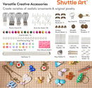 Shuttle Art 82 Colors Polymer Clay Kit with 19 Clay Tools, 16 Kinds of Accessories, Non-Toxic, Non-Sticky, Ideal DIY Art Craft Gift for Kids Adults by TinyTreasures Baby Boutique