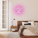 "With God All Things Are Possible" Neon Sign God Neon Light for Wall Decor Letter LED Neon Sign Pink LED Neon Light Dimmable Neon Signs for Bedroom Wedding Church Decoration by CozyNest Decor
