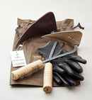 HandPlowHoe Gardentool with Safety Cover for Easy Gardening, Weeding and Farming Made by Korean Master Blacksmith (Small) by GreenHaven Gardens