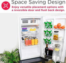 Frigidaire EFR331-WHITE 3.2 Cu ft Eraser Board Mini Compact Dorm Fridge (White) by CozyNest Decor