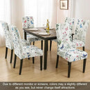 JQinHome Pattern Chair Covers for Dining Room Set of 6, High Stretch Removable Washable Parsons Chair Slipcover for Home Party Hotel Wedding Ceremony (Flowering Butterflies,6PCS) by CozyNest Decor