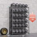 4080 lbs Steel Storage Shelving 6-Tier Utility Shelving Unit Steel Organizer Wire Rack for Home,Kitchen,Office,Garage, 17.7" D x 47.2" W x 72.3" H by CozyNest Decor