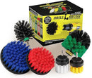 Variety Multi-Pack Drill Brush Attachments for Cleaning Car, Truck, Carpet, Boat, Bathroom, Kitchen, Grill, Griddle - Drill Brush for Car Detailing Kit - Grill Cleaning Kit - Grilling Accessories by CozyNest Decor