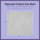 Bigacogo Chunky Knit Throw Blanket for Couch, 40x40 inches, 100% Hand Knitted with Thick Jumbo Chenille Yarn, Cozy Soft Large Rope Knot Cable Crochet Blankets for Sofa Bed Living Room, Burnt Rose by CozyNest Decor