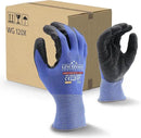 linconson 12 Pack Safety Performance Series Construction Mechanics Wrinkle Latex Work Gloves by GreenHaven Gardens