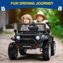 L8 2 Seater Ride On Car, 12V Kids Electric Car w/Remote Control, 4-Wheel Suspension, Bluetooth Speaker, Multi Music Modes, 3 Speeds, LED Lights, Xmas & Birthday Gift Ideas for Kids Ages 3+ by TinyTreasures Baby Boutique