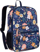 Wildkin ECO rPET Kids Backpack – Recycled, Padded, Adjustable for School & Travel – Wildflower Bloom by TinyTreasures Baby Boutique
