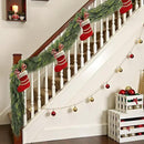 6 ft Christmas Garland, Cedar Garland, Real Touch Cypress Garlands, Green Artificial Greenery Garland for Mantel Indoor Outdoor Christmas Decorations by CozyNest Decor