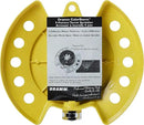 Dramm ColorStorm 9-Pattern Premium Turret Sprinkler With Heavy Duty Metal Base - Yellow