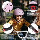 Kids Bike Helmet,Toddler Skateboard Helmets for Ages 2-3-5-8-14 Years Boys Girls，Adjustable Multi-Sport Bicycle Skateboarding Football Roller Skating Scooter Rollerblade Balance Bike Helmet by TinyTreasures Baby Boutique