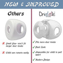Door Knob Safety Cover for Kids - 5 Pack - Baby Proof Door Knob Covers - Door Locks for Kids Safety Child Proof - White by TinyTreasures Baby Boutique