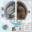 Washer Machine Cleaner Tablets-24Pack-12 Month Supply,Formulated for Pet Owners Washing Machine Cleaner,Compatible with HE,Easily pet hair remover for laundry.Top & Front Load Washer.Septic Safe. by CozyNest Decor