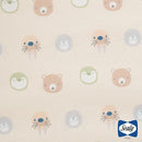 SEALY BABY Children's Floor Cushion, Kids, Toddler Play Mat & Soft Lounger (Animal Faces & Beige) by TinyTreasures Baby Boutique