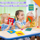 Food Flashcards, 50 Double-Sided Cards, Veggies, Fruits, Snacks, Desserts, Grain Cards Educational Learning Tools for Preschool and Toddlers Learning (2 Reclosable Rings Attached) by TinyTreasures Baby Boutique